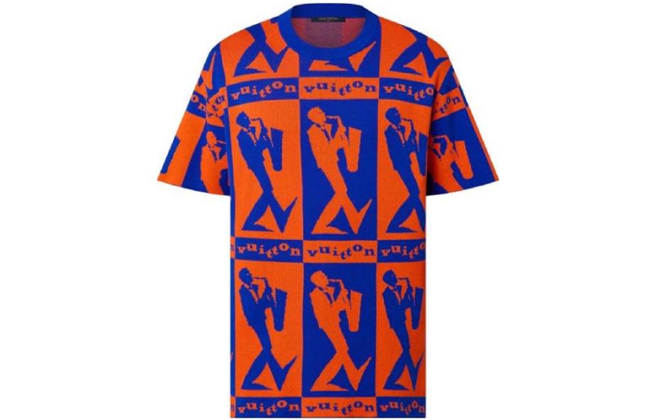 LOUIS VUITTON SS23 T-Shirt Men's Orange