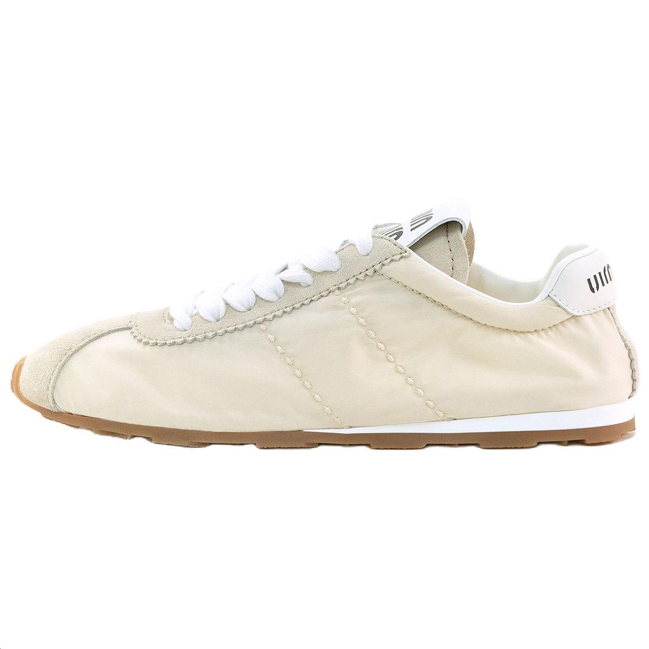 MIU MIU Low Top Casual Shoes Women's Ivory White