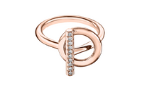 HERMES Rings Unisex Rose Gold