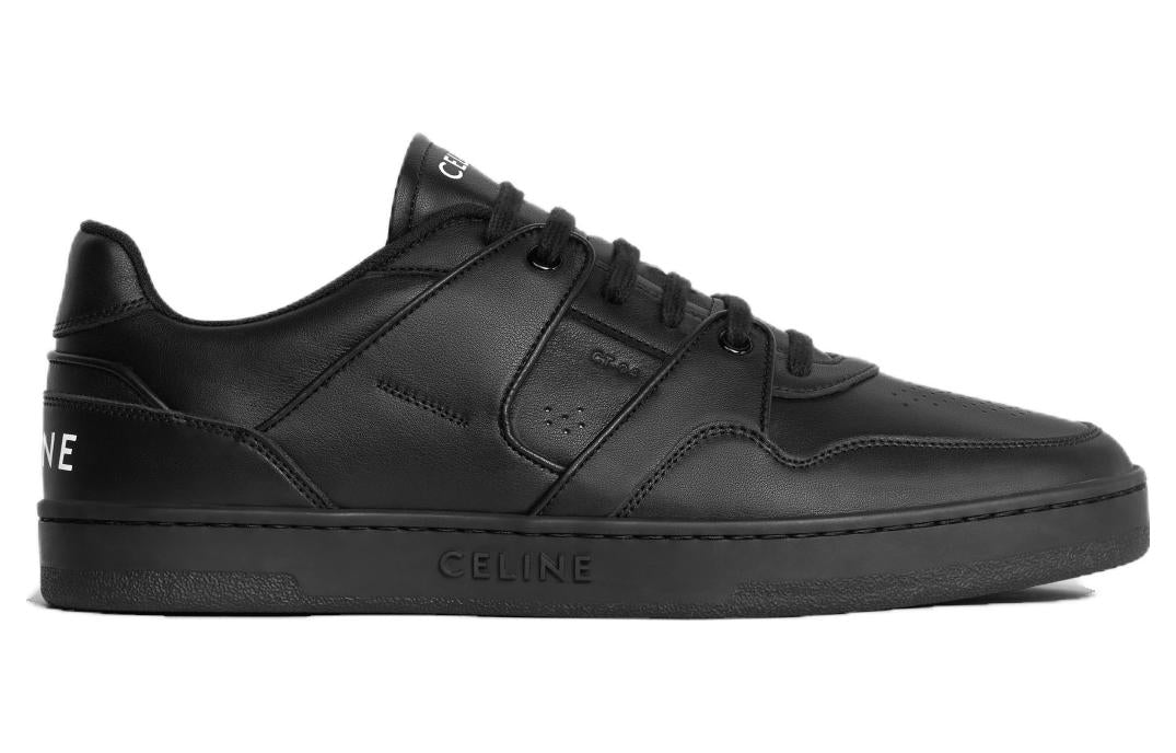 CELINE CT 04 Low Lace Up Black