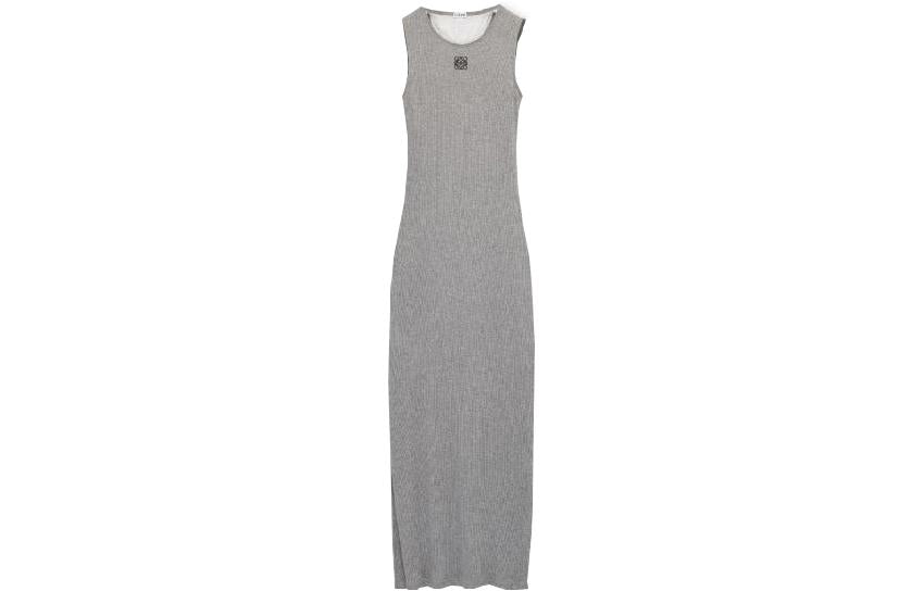LOEWE SS23 Sleeveless Dress Women's Gray