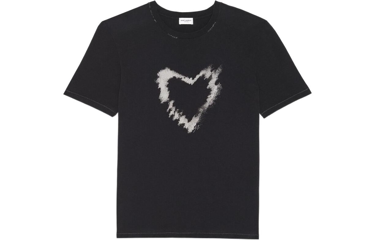 SAINT LAURENT Heart T shirt