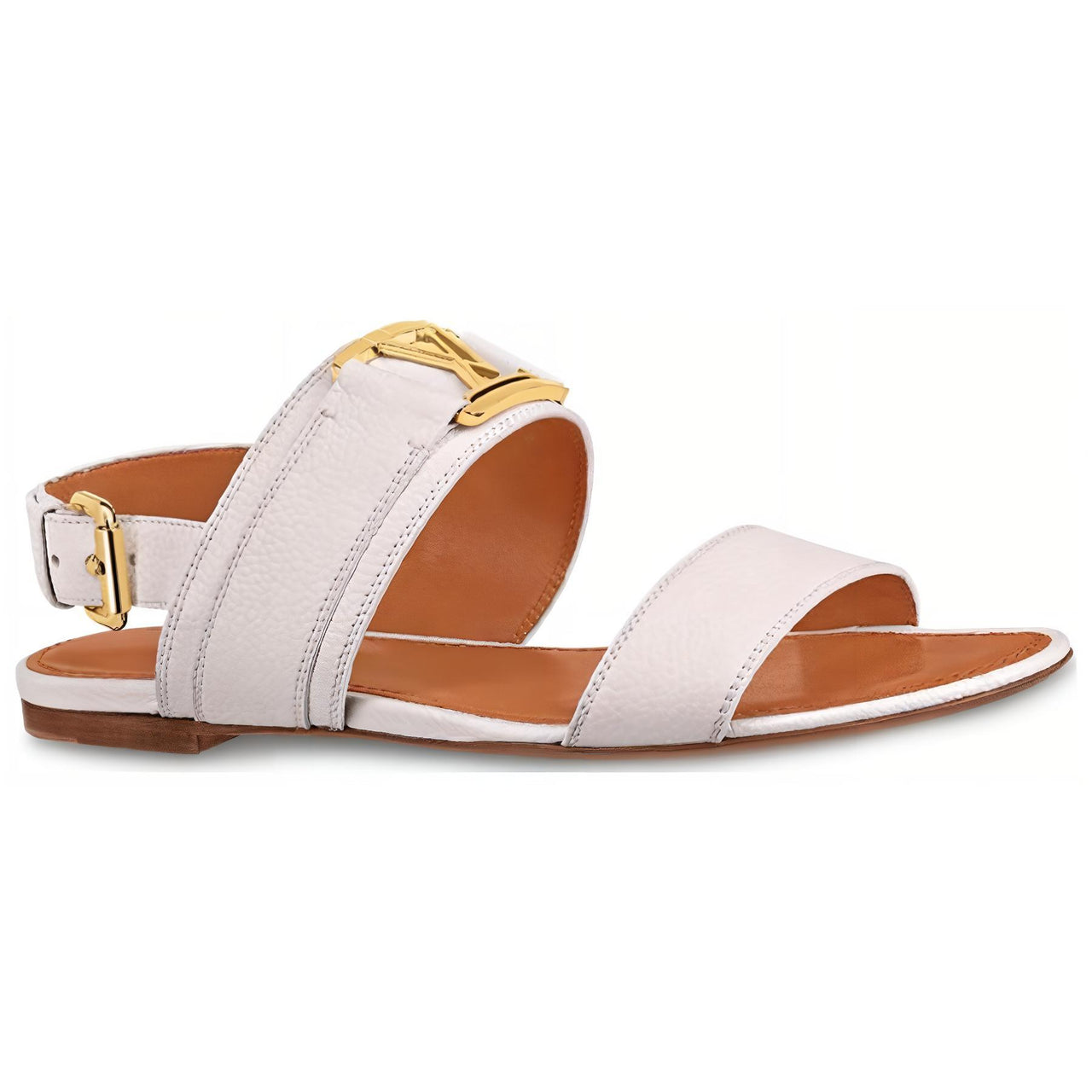 LOUIS VUITTON Horizon Flat Sandals 'White' Women's
