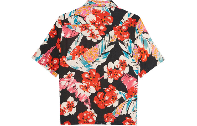 SAINT LAURENT Hawaiian Print Shirt