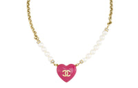 CHANEL Necklaces Women's Gold