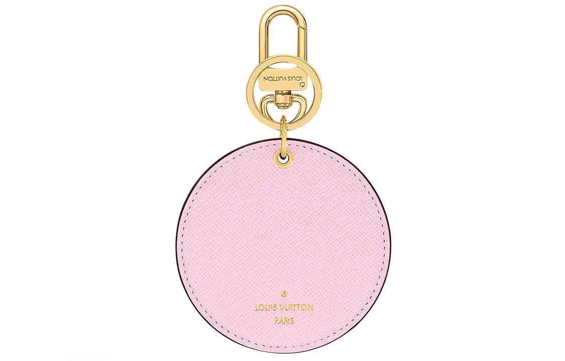 LOUIS VUITTON Illustre Japanese Garden Xmas Bag Charm And Key Holder Monogram Vivienne