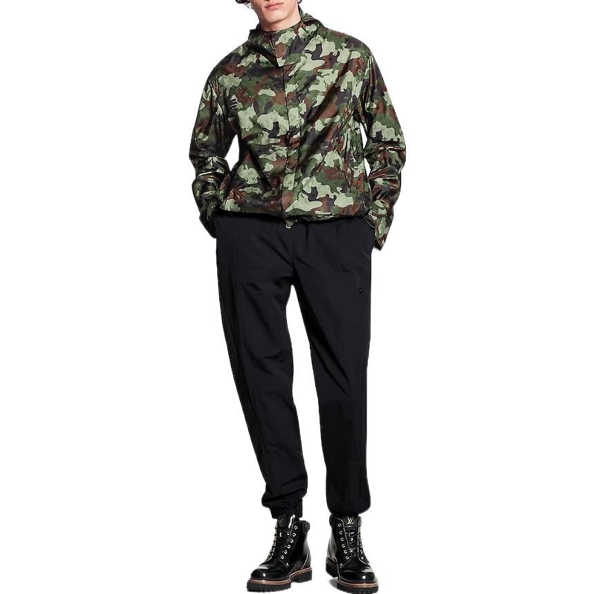 LOUIS VUITTON Camo Windbreaker Jacket