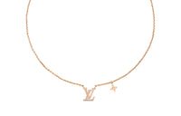 LOUIS VUITTON Metal Necklaces Women's Rose Gold