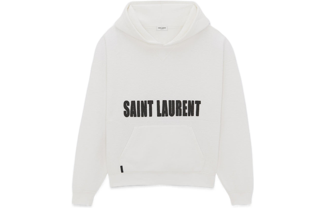 SAINT LAURENT Agafay Logo Hoodie