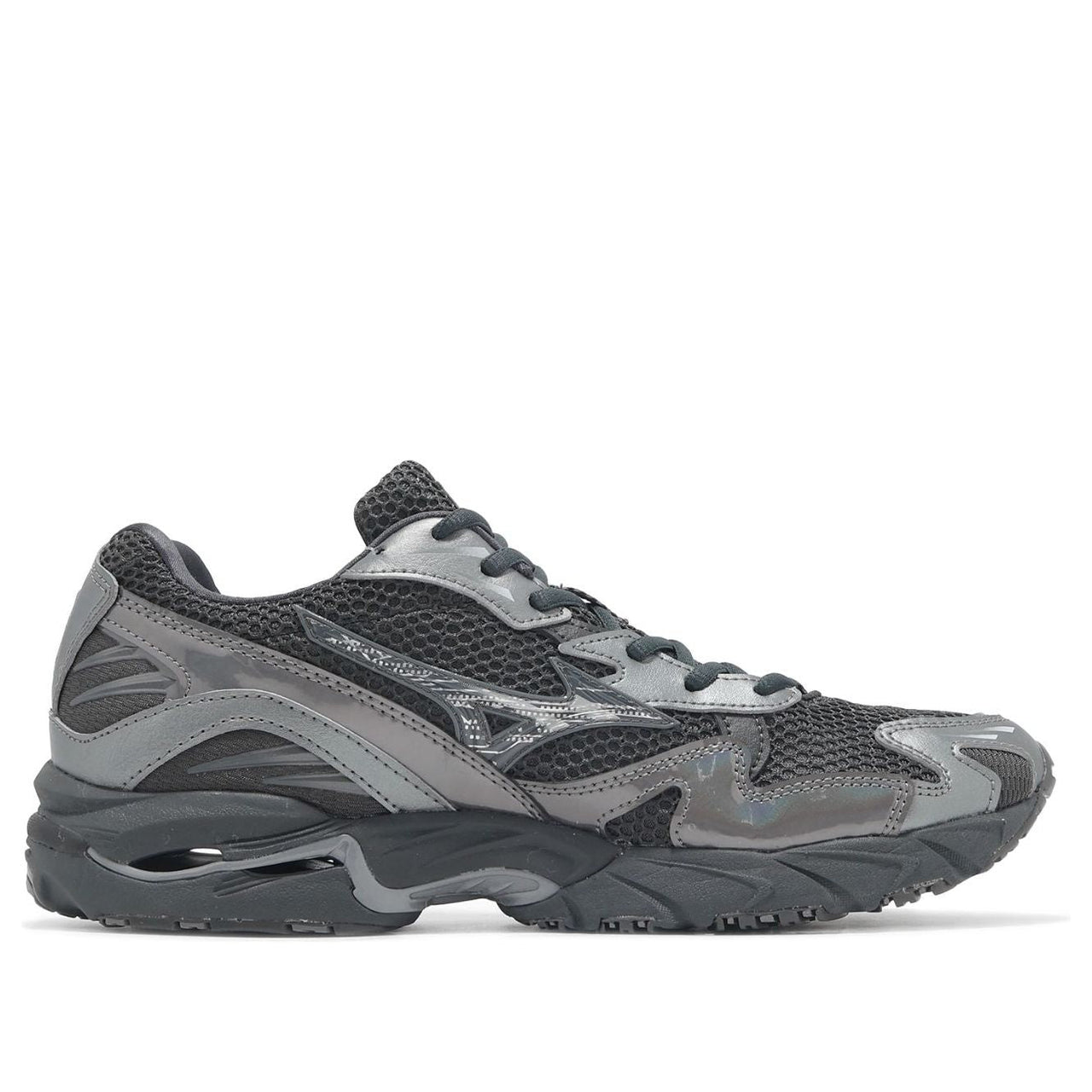 Mizuno Wave Rider 10 'Black Sand Metallic Grey' D1GA243108