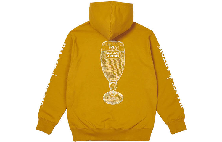 Palace x Stella Artois Chalice Hoodie 'Gold' PLA-FW21-243