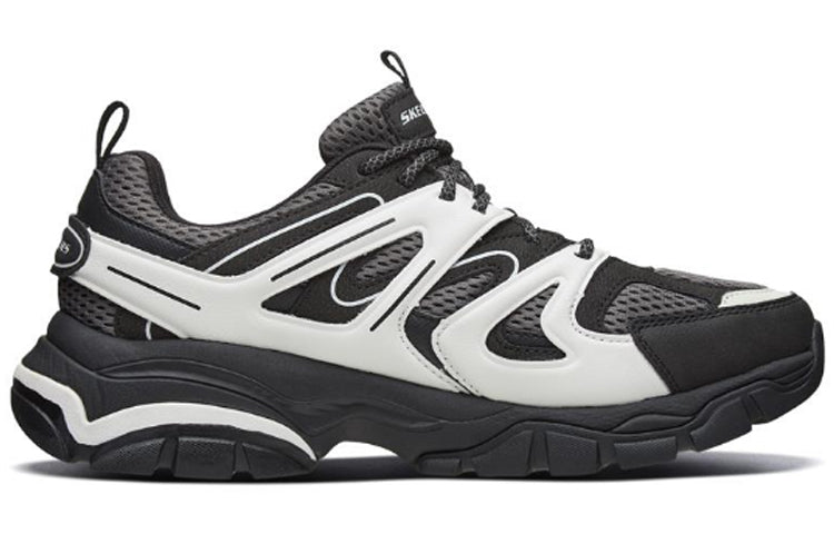 Skechers RX FIT Stak Ultra Treso Casual Shoes Black/White 66255-BKW