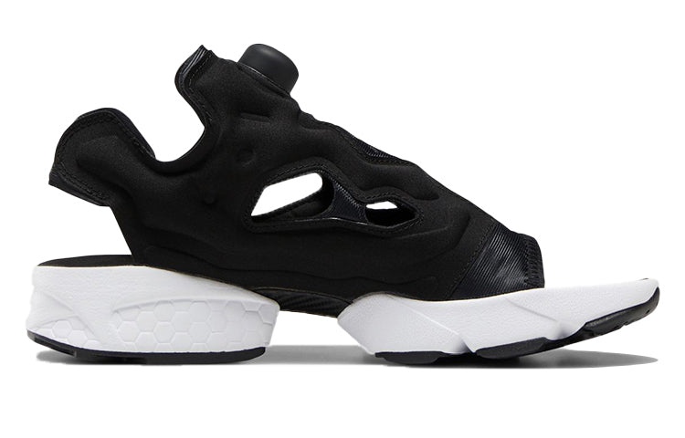 (WMNS) Reebok Instapump fury Sports sandals 'Black White' DV9699
