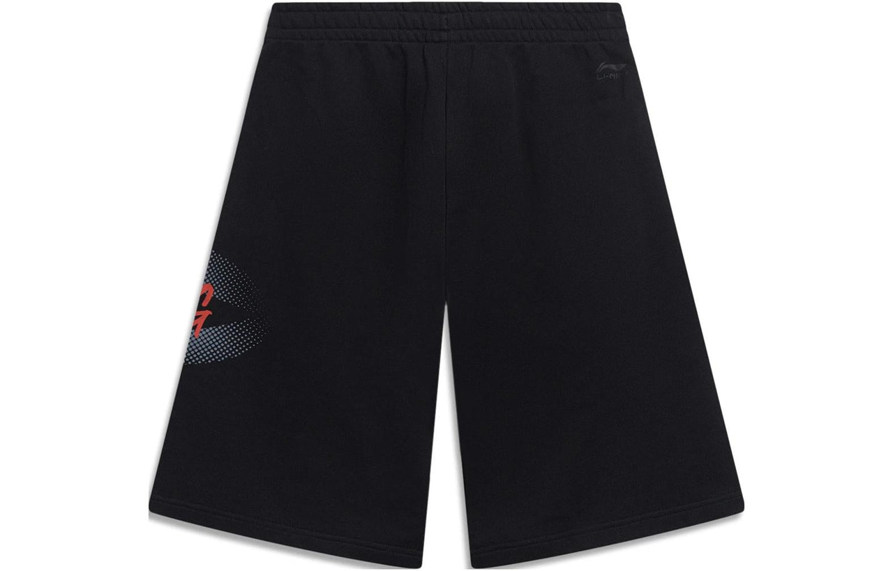 Li-Ning Anything Is Possible Graphic Loose Fit Shorts 'Black' AKST591-2