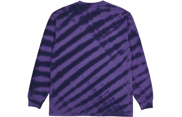 PALACE SS21 x AMG Unisex Longsleeve Purple Logo Printing Long Sleeve Sweatshirt Purple P20AMGLS002