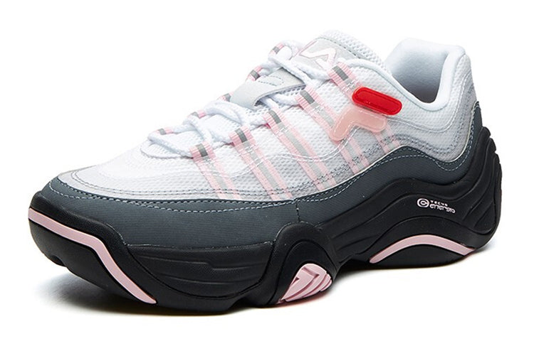 (WMNS) Fila Fusion Shoes 'White Dark Grey' T12W121201FWC