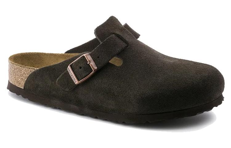 Birkenstock Boston Soft Footbed Regular 'Suede Mocha' 0660461