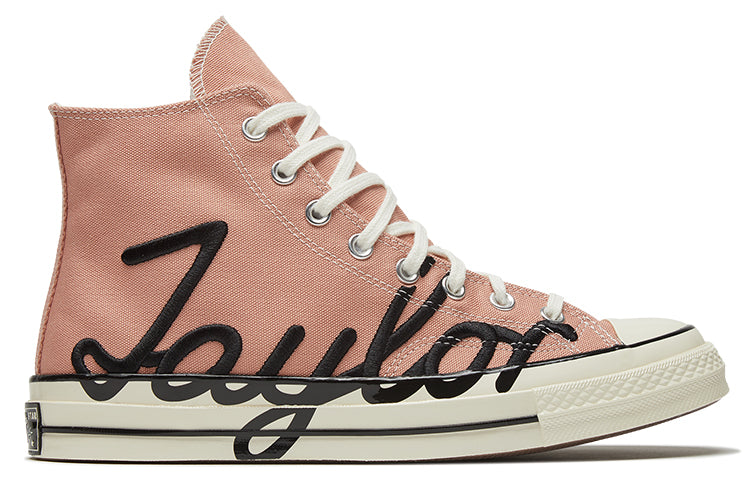 Converse Chuck 70 High 'Scripted Signature Print - Rose Gold' 167697C
