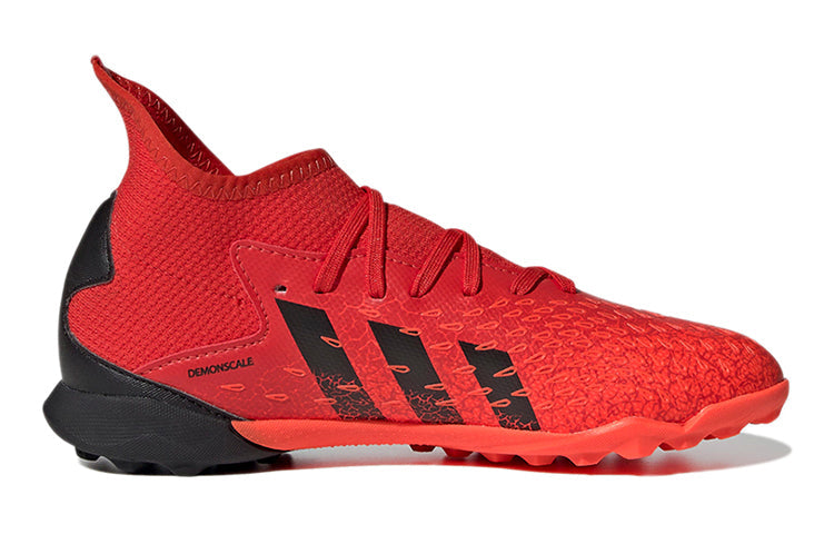 (GS) adidas Predator Freak.3 TF J 'Demonscale - Solar Red' FY6314