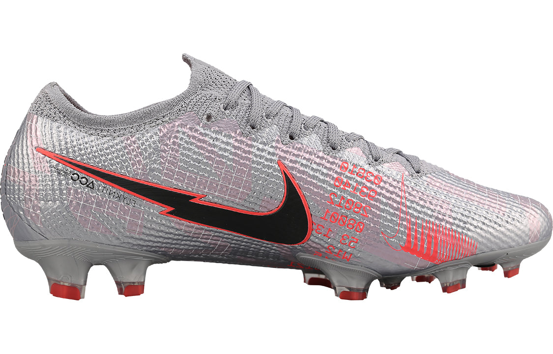 Nike Mercurial Vapor 13 Elite FG 'Metallic Grey Crimson' AQ4176-906