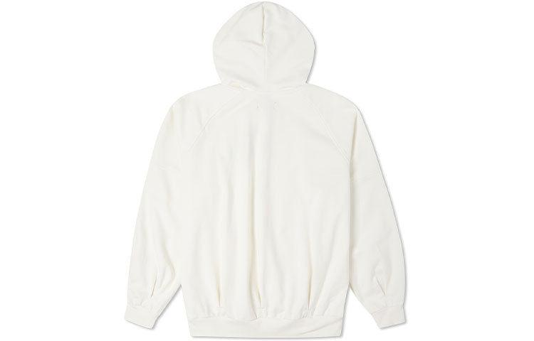 (WMNS) Converse Loose Knit Hoodie Creamy White 10023945-A02