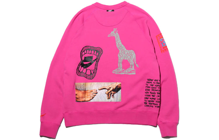Nike Sportswear Sweatshirt For Men Purple/Red CJ5056-623