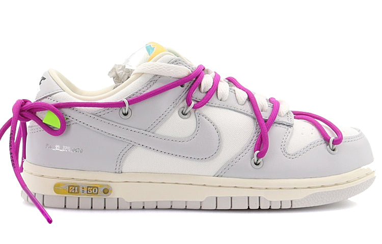 Nike x Off-White Dunk Low 'Lot 21 of 50' DM1602-100