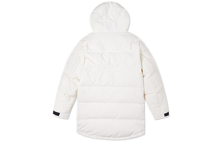 Converse Down Mid Length Jacket 'White' 10019988-A02