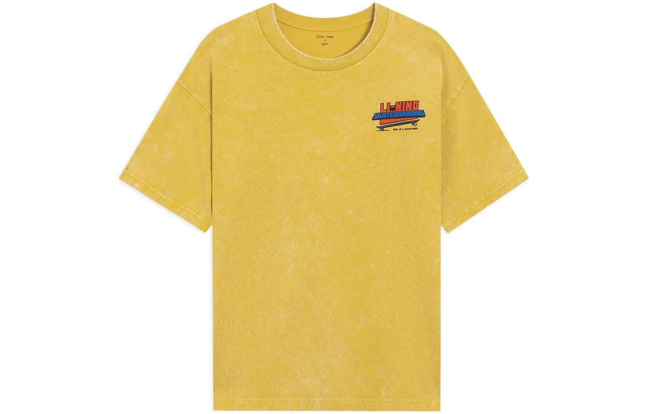 Li-Ning x MARVEL Spider Man Comic Graphic T-shirt 'Yellow' AHSSB93-2