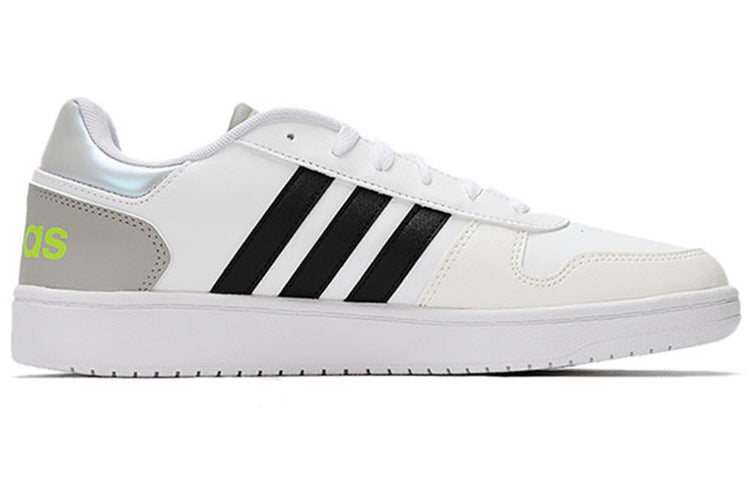 adidas Hoops 2.0 'White Grey Black' H01207
