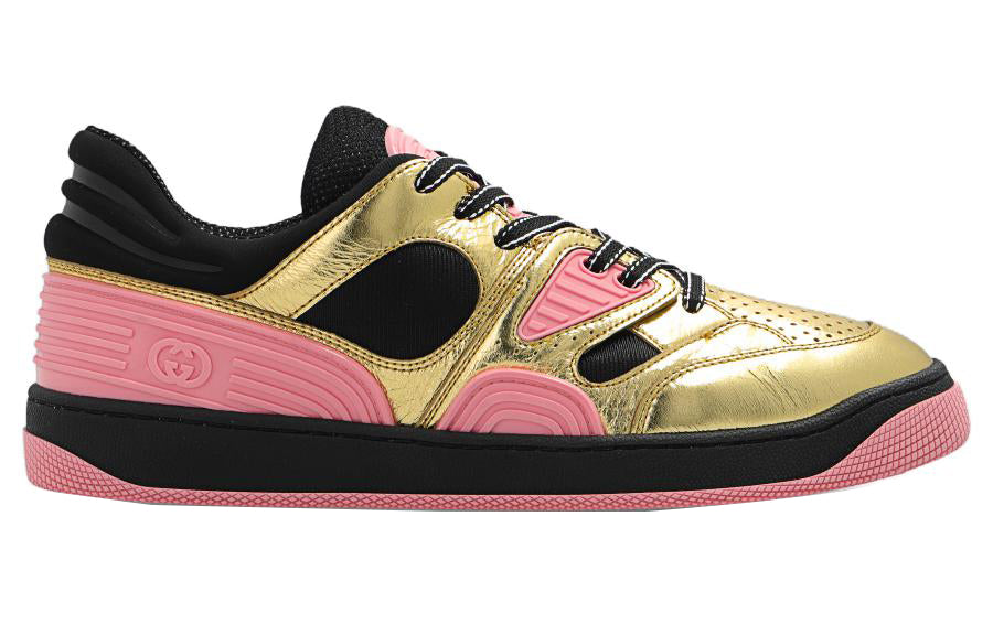 (WMNS) Gucci Basket 'Gold Black Pink' 725905-AABB8-8047