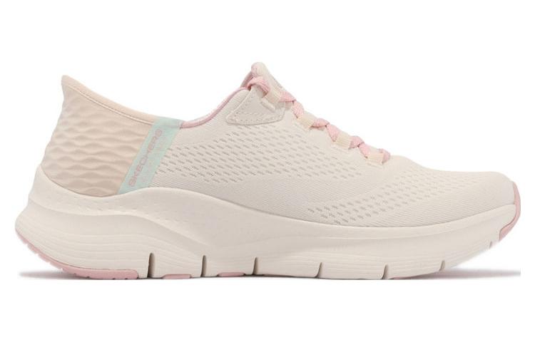 (WMNS) Skechers Arch Fit Slip-Ins 'Beige Pink' 149568-OFPK