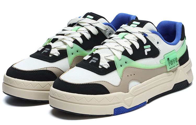 FILA FUSION Classic Skate Shoes 'Black White Blue' T12M322201FSP