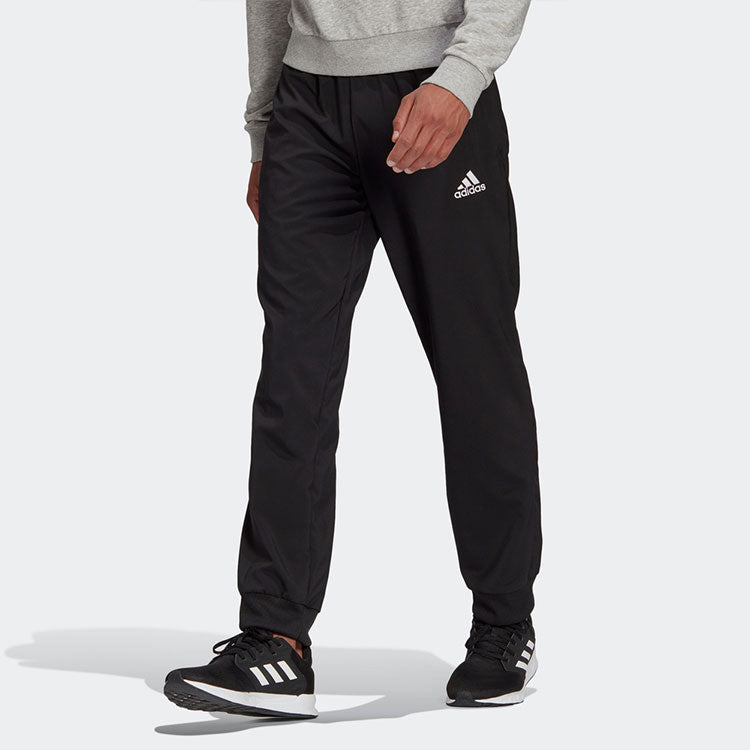 adidas M Stanfrd Tc Pt Embroidered Small Logo Athleisure Casual Sports Long Pants Black GK8893