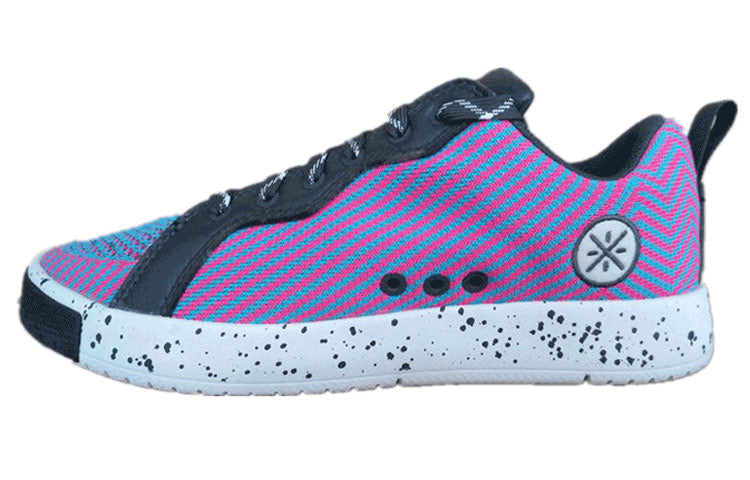 Li-Ning Lifestyle Way of Way Skate Shoes 'Pink Blue Black' ABCJ015-9
