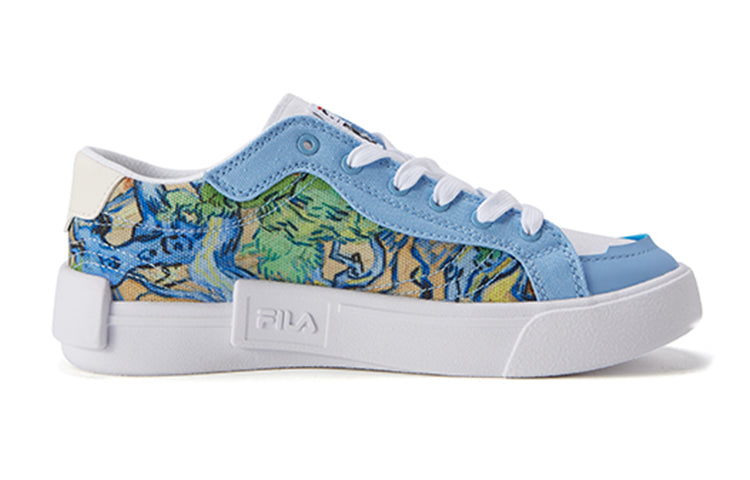 (GS) FILA x Van Gogh Skate Shoes 'Blue White' K15B224305FBW