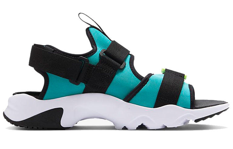 Nike Canyon Black Blue White Sandals 'Oracle Aqua Laser Orange Black' CI8797-300