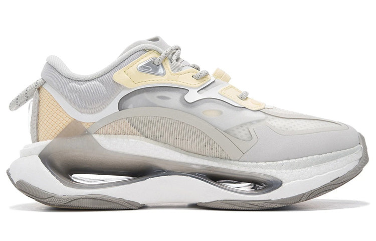 (WMNS) Li-Ning Infinity 'Grey Yellow' AZGS054-2