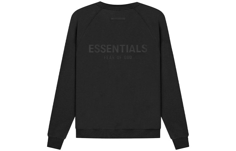 Fear of God Essentials SS21 Pull-Over Crewneck Black FOG-SS21-577