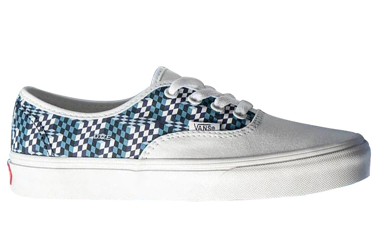 DOE x Vans Authentic Grid Blue White VN0AODURY9