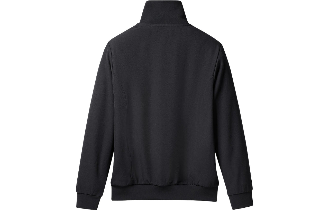 Men's adidas originals x Spezial Crossover Chest Brand Logo Stand Collar Sports Jacket Black HC0403