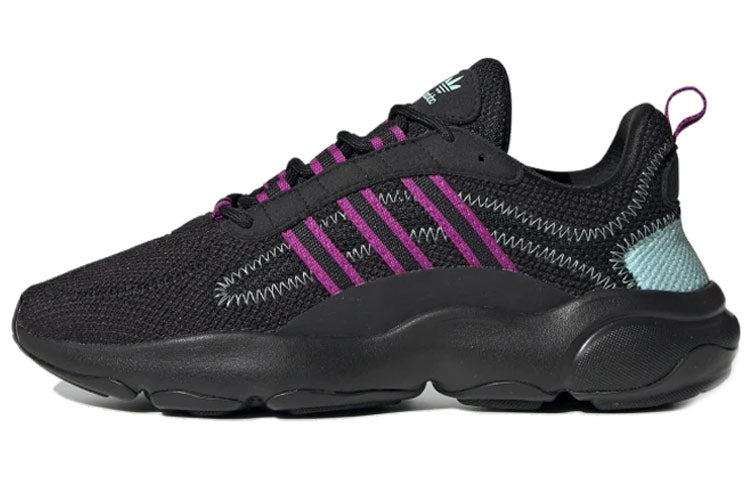 (WMNS) adidas Haiwee 'Black Vivid Pink' EF4457