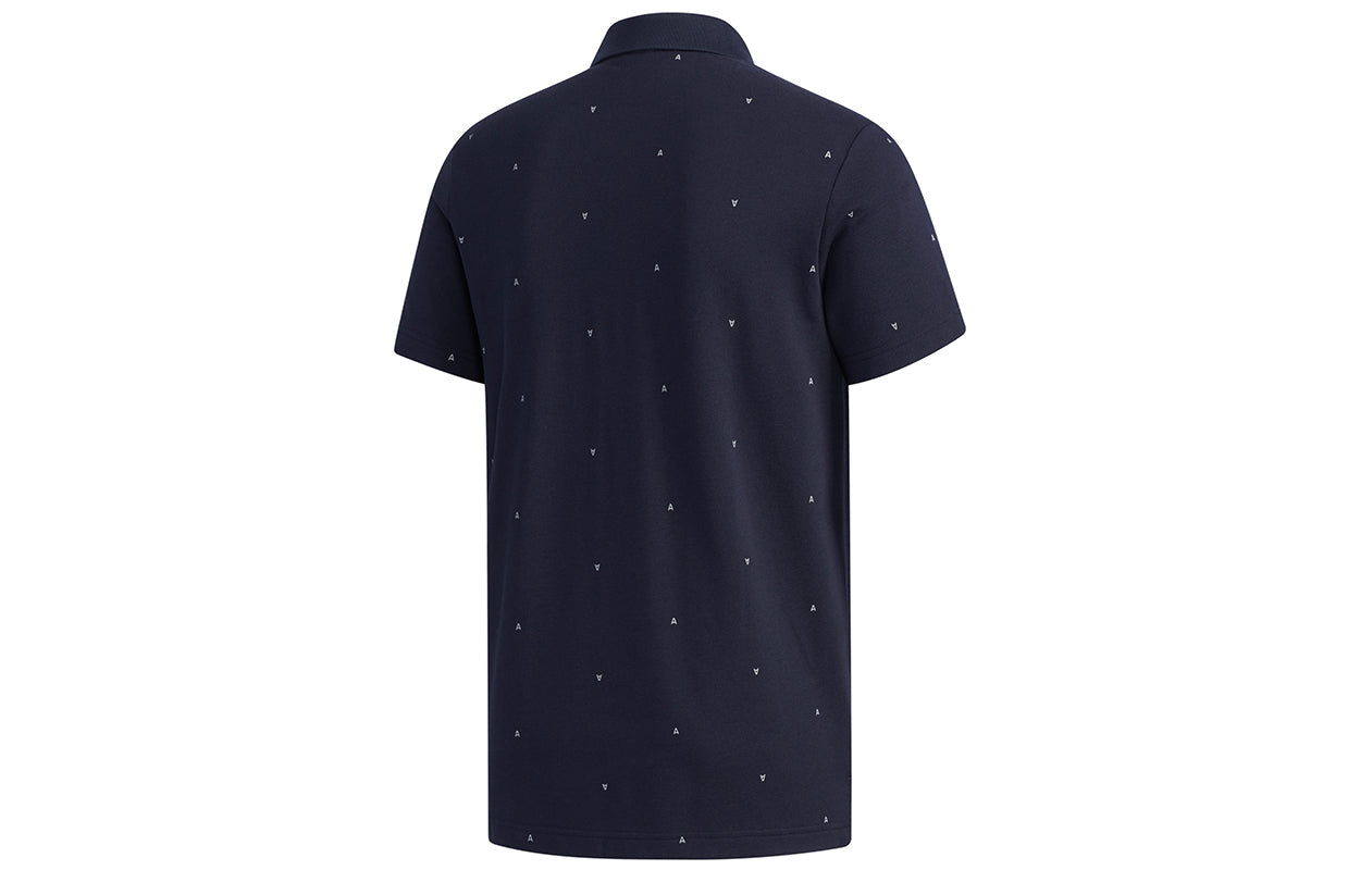 adidas Ai Polo Gen Aop Short Sleeve Polo Men's Navy DY8707