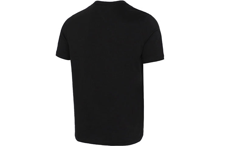 PUMA Running Training Gym Breathable Casual Sports Round Neck Short Sleeve Black 532787-01