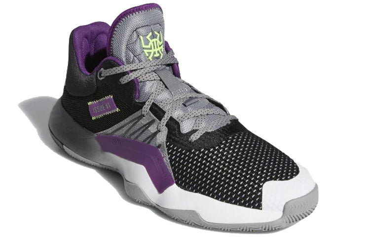 adidas D.O.N. Issue 1 Gca 'Black Purple' EF9962