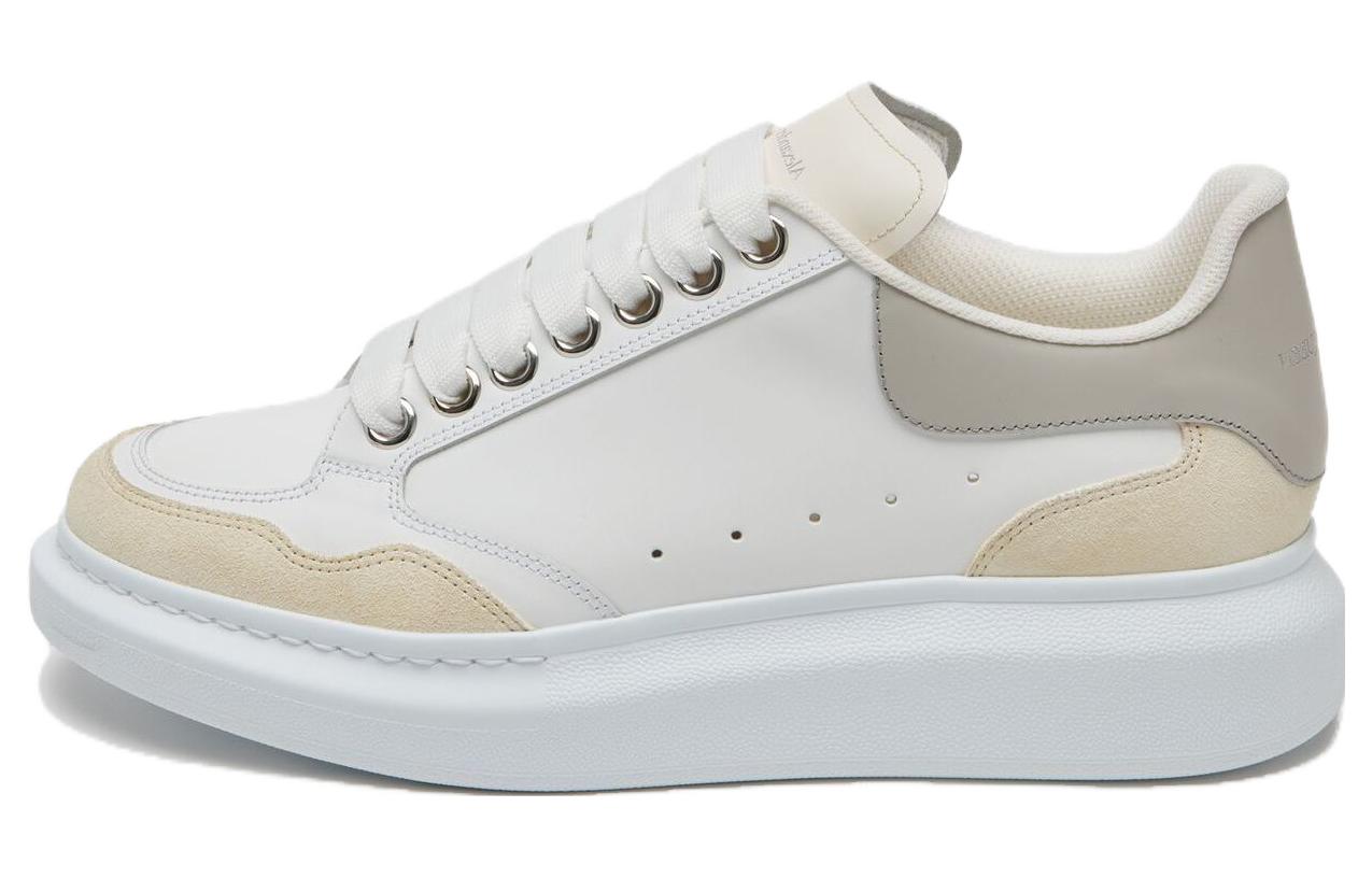 (WMNS) Alexander McQueen Oversized Sneakers 'White Vanilla Cement' 758982WIA5V7788