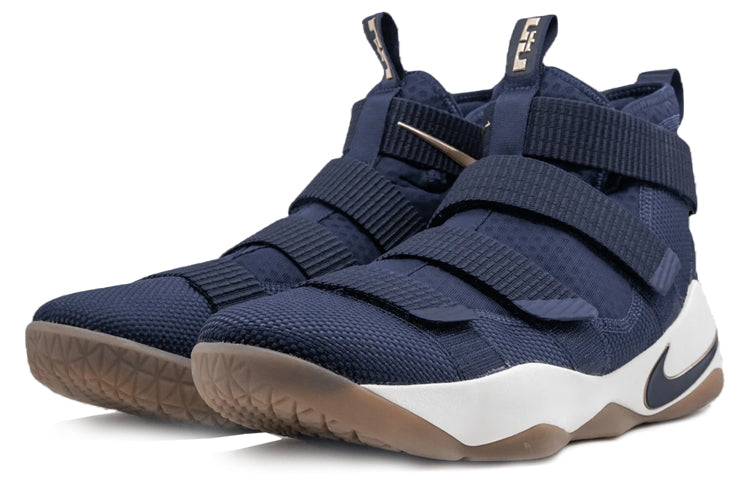 Nike Lebron Soldier XI EP 'Midnight Navy Golden Beige' 897645-402