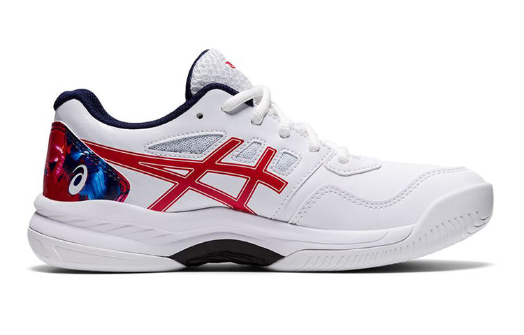 (GS) ASICS Gel Game 8 LE 'White Classic Red' 1044A046-110