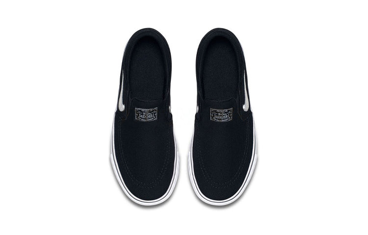 (PS) Nike STEFAN JANOSKI CNVS SLIP 'Black White' 882989-002