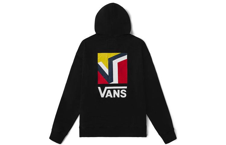 Vans Pullover Hoodies 'Black White Red Yellow' VN0A54JABLK
